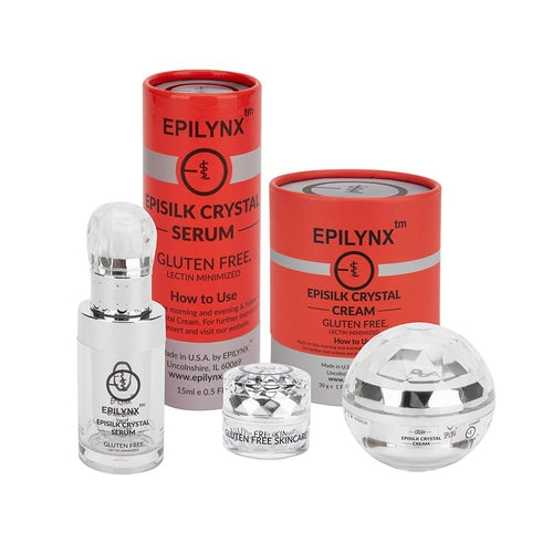 Wrinkle Smoothing Hydration Set for Sensitive Skin – Vegan Serum, Cream & Eye Cream